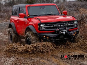 Ford Bronco Side Steps - Power Running Boards - 2 Door - Rough Country - E-Boards